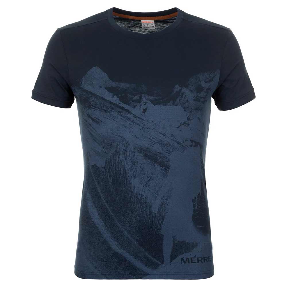 Tricou bărbătesc Merrell 54L Albastru inchis photo 1 Tricou bărbătesc Merrell 54L Albastru inchis photo 1